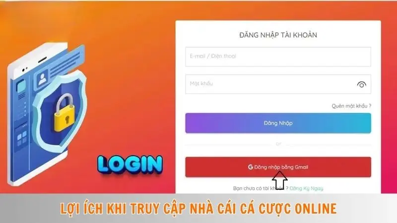Đăng nhập Win777 2 Lợi ích khi truy cập nhà cái cá cược online